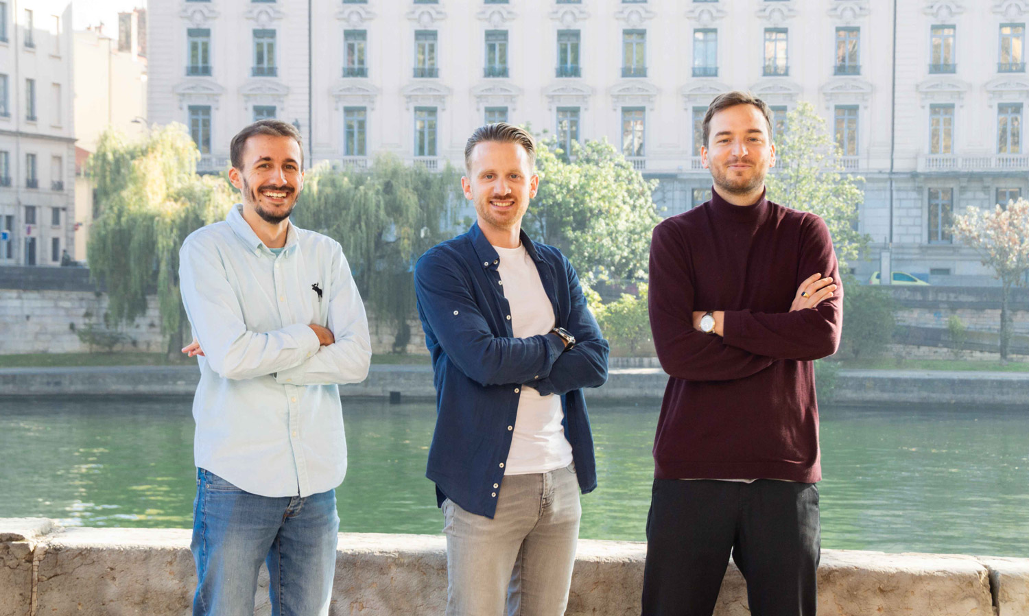 Jérémy Marquer, Romain BARRAUD et Mathieu MAZOYER associés de Welco. 